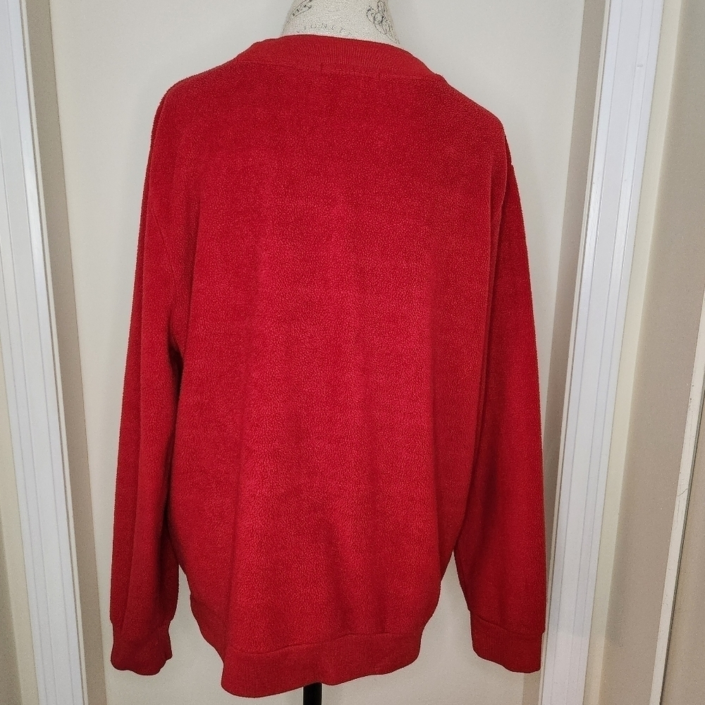 90s Red Sweatshirt Tradition - Picture 4 of 9